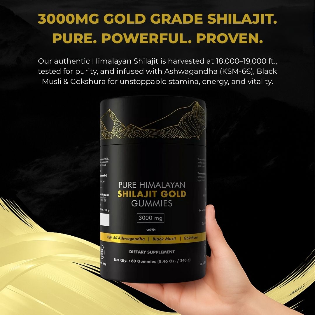 DRVN™ Premium Himalayan Shilajit Gummies