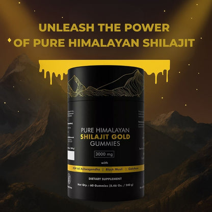 DRVN™ Premium Himalayan Shilajit Gummies
