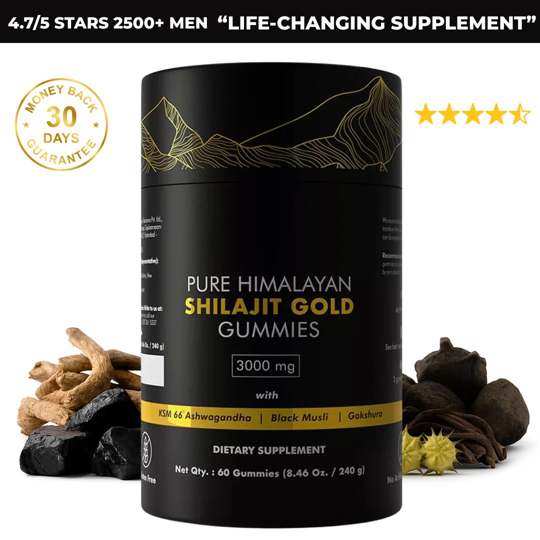 DRVN™ Premium Himalayan Shilajit Gummies